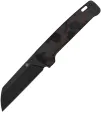 QSP Knife Penguin V2 Linerlock Red CF - QS130V2F2