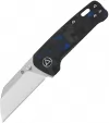 QSP Knife Mini Penguin Linerlock Blue CF - QS130XSD1