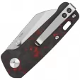 QSP Knife Mini Penguin Linerlock Red CF QS130XSE1