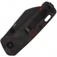 QSP Knife Mini Penguin Linerlock Red CF QS130XSE2