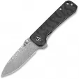 QSP Knife Hawk Linerlock Carbon Fiber - QS131A