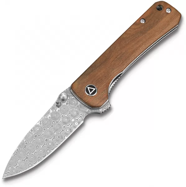 QSP Knife Hawk Linerlock Verawood QS131B