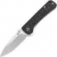 QSP Knife Hawk Linerlock Carbon Fiber - QS131C