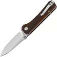 QSP Knife Hawk Linerlock Cocobolo QS131D2