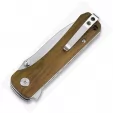QSP Knife Hawk Linerlock Verawood QS131D