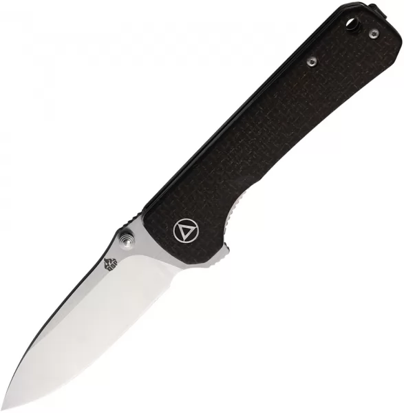 QSP Knife Hawk Linerlock Brown Micarta QS131G