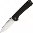 QSP Knife Hawk Linerlock Brown Micarta - QS131G