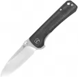 QSP Knife Hawk Linerlock Black Micarta - QS131J