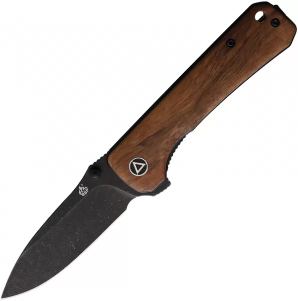 QSP Knife Hawk Linerlock Mkuruti Black QS131O2