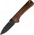 QSP Knife Hawk Linerlock Mkuruti Black - QS131O2