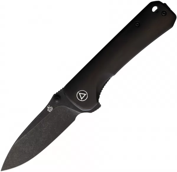 QSP Knife Hawk Linerlock Ebony Black QS131P2