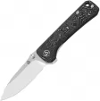 QSP Knife Hawk Linerlock Al Foil CF - QS131R