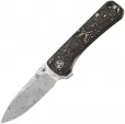 QSP Knife Hawk Linerlock Copper Foil CF - QS131S