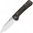 QSP Knife Hawk Linerlock Copper Foil CF - QS131T