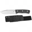 QSP Knife Bison Fixed Blade Black QS134A