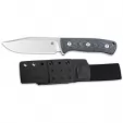 QSP Knife Bison Fixed Blade Denim Jean QS134B