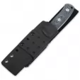 QSP Knife Bison Fixed Blade Denim Jean QS134B
