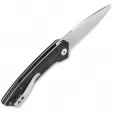 QSP Knife Leopard Linerlock Black QS135B