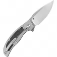 QSP Knife Legatus Framelock Carbon Fiber QS136A