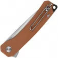 QSP Knife Osprey Linerlock Brown Micarta QS139A
