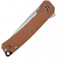 QSP Knife Osprey Linerlock Brown Micarta QS139A