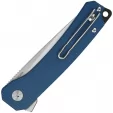 QSP Knife Osprey Linerlock Blue Micarta QS139B