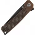 QSP Knife Osprey Linerlock Copper Black QS139E2