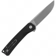 QSP Knife Osprey XL Button Lock Black QS139XLA