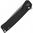 QSP Knife Osprey XL Button Lock Black QS139XLA