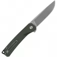 QSP Knife Osprey XL Button Lock Green QS139XLC