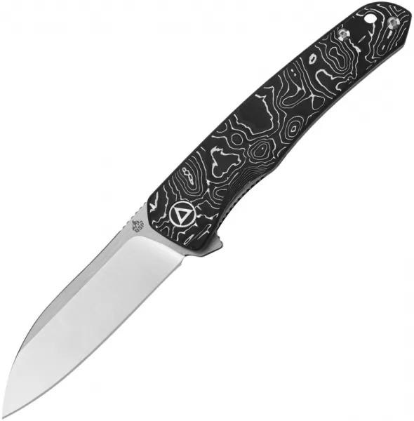 QSP Knife Otter Linerlock Al Foil QS140A1