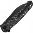 QSP Knife Otter Linerlock Al Foil QS140A2