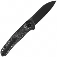 QSP Knife Otter Linerlock Al Foil QS140A2