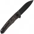 QSP Knife Otter Linerlock Copper Foil QS140B2