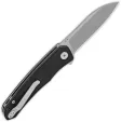 QSP Knife Otter Linerlock Black G10 QS140C1