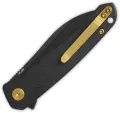 QSP Knife Otter Linerlock Blackout QS140C2