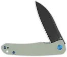 QSP Knife Otter Linerlock Black Jade QS140D2