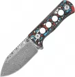 QSP Knife Canary Neck Knife Damascus - QS141J