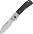 QSP Knife Hedgehog. Black Micarta. - QS142SPA