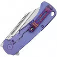 QSP Knife Rhino Framelock Purple QS143C