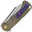 QSP Knife Rhino Framelock Bronze QS143F