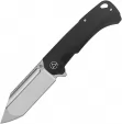 QSP Knife Rhino Framelock Satin Black - QS143H