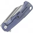 QSP Knife Rhino Framelock Satin Blue QS143I
