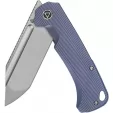 QSP Knife Rhino Framelock Satin Blue QS143I