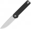 QSP Knife Lark Linerlock Black G10 - QS144A
