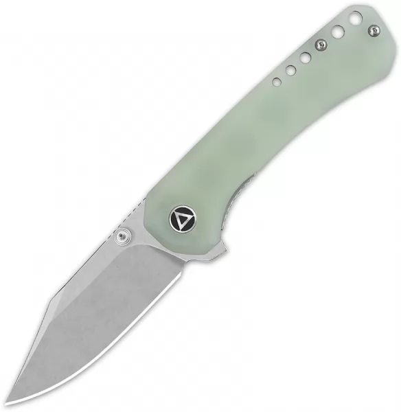 QSP Knife Kestrel Linerlock Jade G10 QS145B1