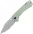QSP Knife Kestrel Linerlock Jade G10 - QS145B1