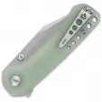 QSP Knife Kestrel Linerlock Jade G10 QS145B1