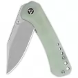 QSP Knife Kestrel Linerlock Jade G10 QS145B1