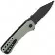 QSP Knife Kestrel Linerlock Jade G10 QS145B2
